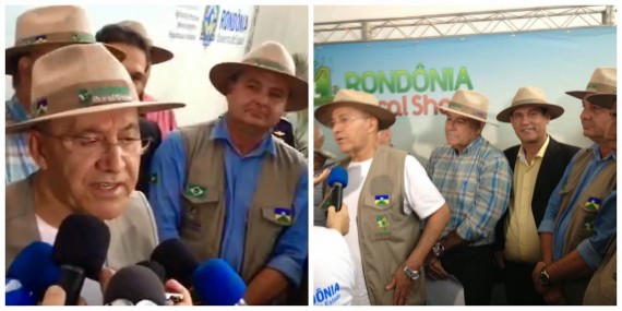 (Fotos perfil Governo/Facebook)