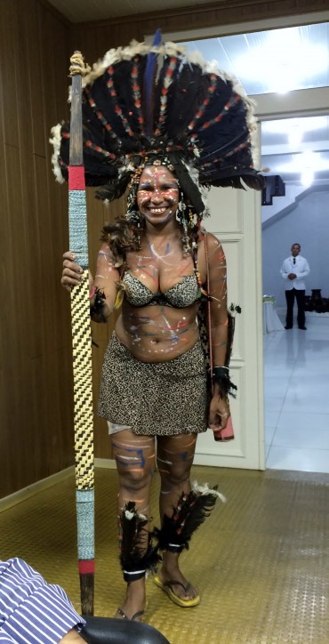 A Bailarina chegou de índia