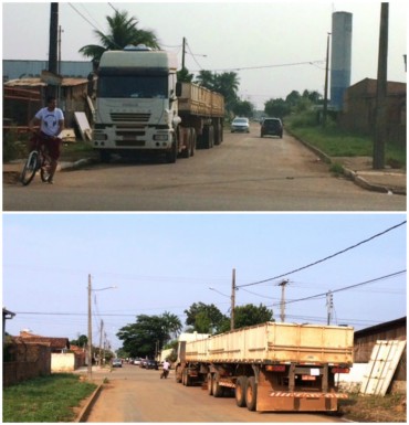 Normalmente fica só a carroceria, sem o cavalo