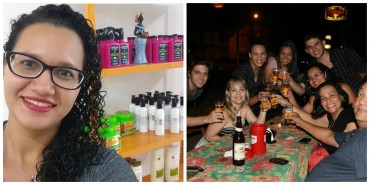 Ivanete e a parte dequipe antiga do G1/GE. Estou aí de "sapo". (Fotos Instagram/Facebook ID)