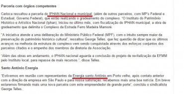 Esta aqui é ótima: Iphan "municipal"! e mais erraram o nome dasuzina que vão dar dinheiro...