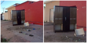 Guarda-roupa para "doação"