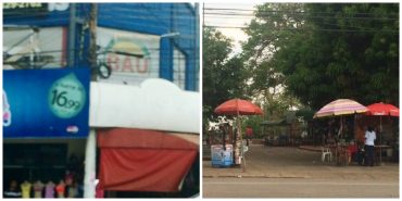 Baú fake - Nem a loja, nem a praça (Fotos JCarlos)