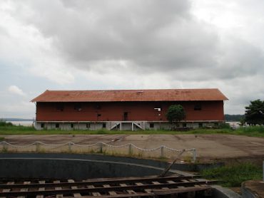 Galpão 3, onde funcionou o Cibec - Clube dos Civis do 5º BEC (Foto Beto Bertagna)