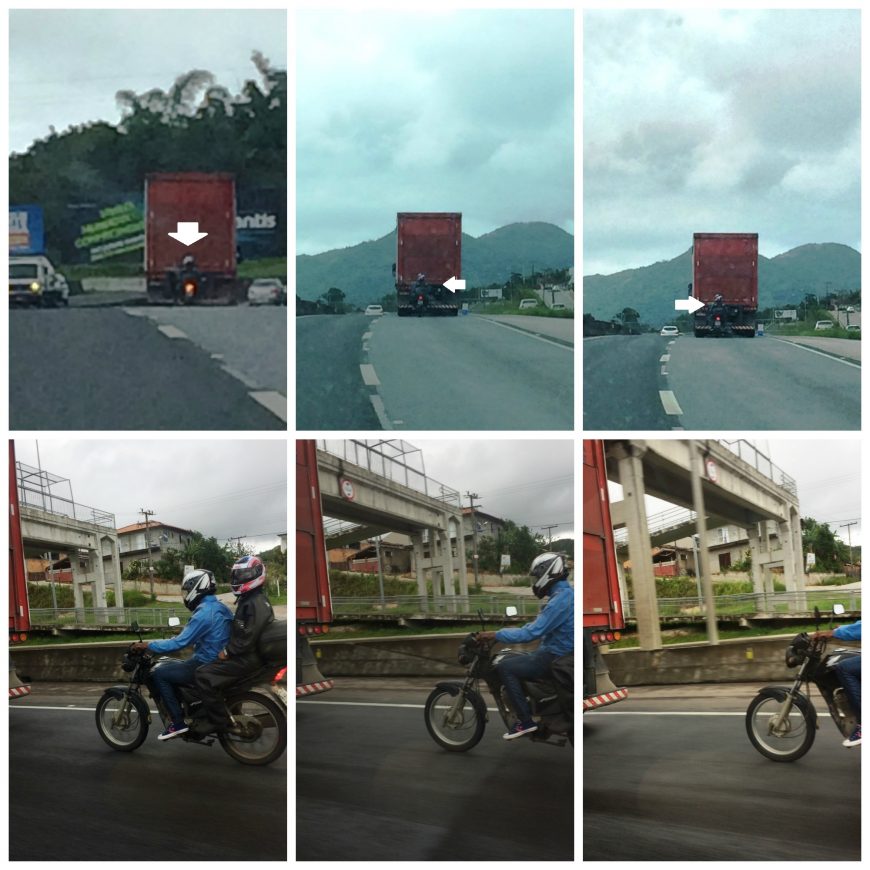 Dando mole para a morte (Fotos Marcela Ximenes)